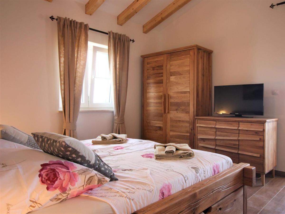 Moderne Istrische Steinvilla - 4 Sterne Mit Privatem, Beheizbaren Pool & Meerblick Kavran Luaran gambar